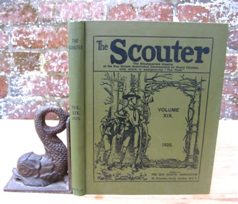 The Scouter Magazine 1925 Boy Scouts Bound Ebay