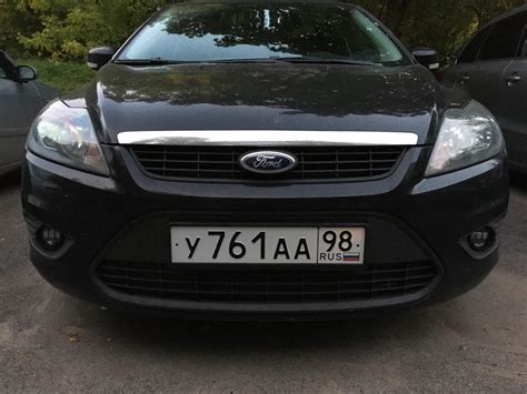 Дубликат гос. номера — Ford Focus Hatchback II, 2 л, 2008 года | просто ...