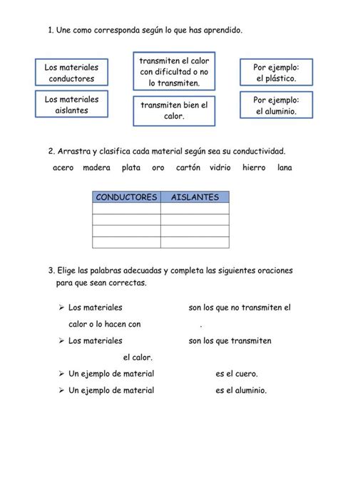 Ejercicio De Conductividad Del Calor Calor Y Temperatura Capas De La