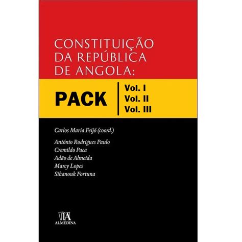 Pack Constitui O Da Republica De Angola Prof Dr Carlos Feij