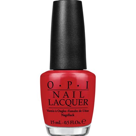 OPI Nail Lacquer Red Hot Rio Beauty Care Choices