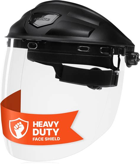 Nocry Military Grade Safety Face Shield For Grinding Clear Face Shield