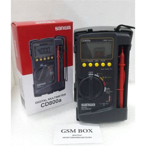 Jual Multitester Digital Sanwa Cd A Original Shopee Indonesia