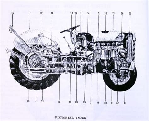 Massey Ferguson 35 Tractor Parts Catalog Manual Book Exploded View Assembly Ebay