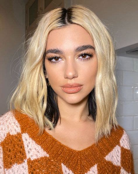 Dua Lipa Dua Lipa Hair Inspo Hair Inspiration Hair Looks New Hair Pretty People Blonde