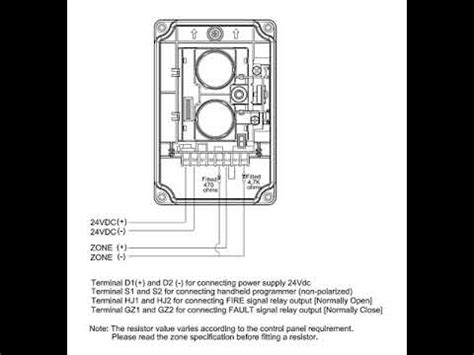 Wiring System Conventional Beam Detector Tx Tanda Made In Uk Youtube