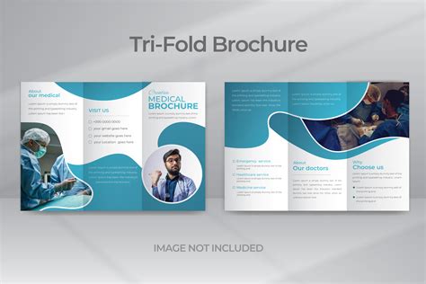 Trifold Hospital Promotion Brochure Graphic By Vmsit · Creative Fabrica