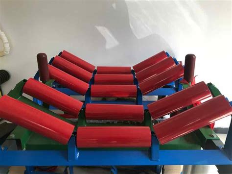 Belt Conveyor Flame Retardant Buffer Impact Idler Roller China