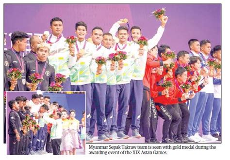 Myanmar Sepak Takraw Team Win Gold Medal In Asian Games Myanmar