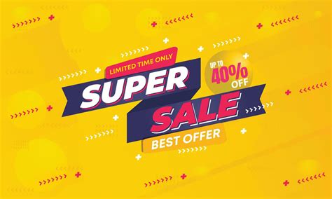 Super Sale Banner Template Design Flash Sale Discount Banner Template