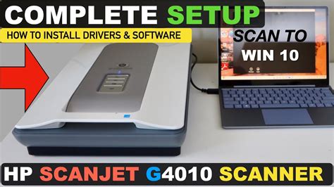 HP ScanJet G4010 Setup Install Driver Software Windows Laptop