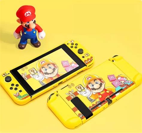 Carcasa Protectora Nintendo Switch Super Mario Maker Cuotas Sin Inter S