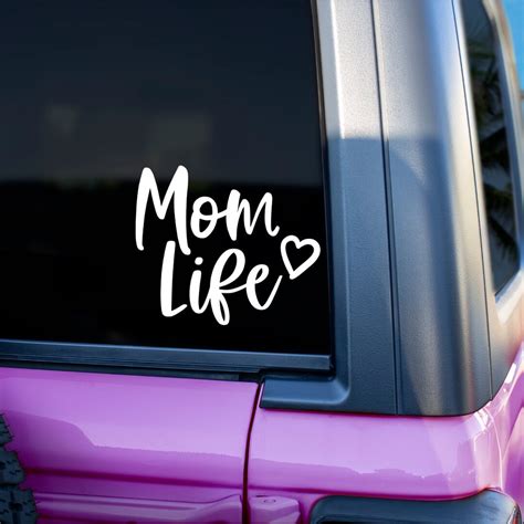 Mom Life Decal Mom Life Vinyl Mom Mom Life Vinyl Decal Etsy