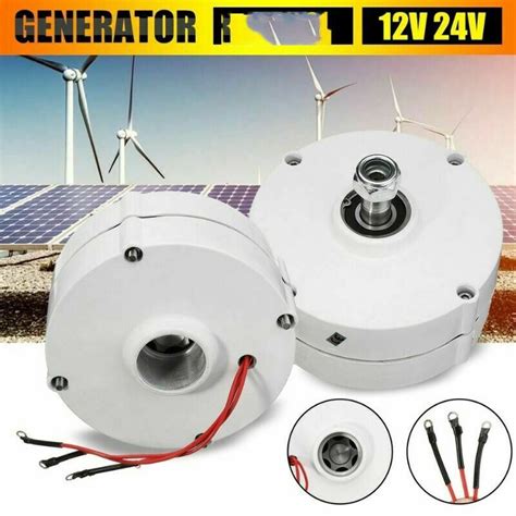 W V V Phase Brushless Wind Turbine Generator Motor Permanent