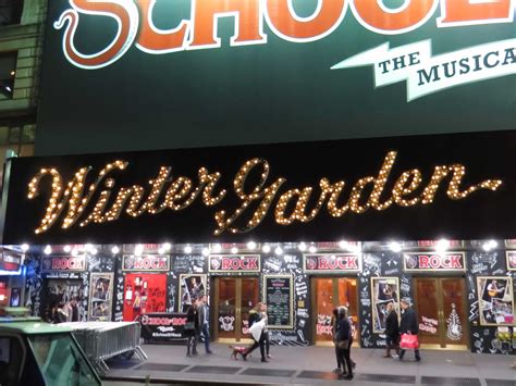 Winter Garden Theatre on Broadway in NYC