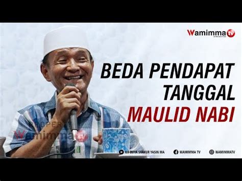 Beda Pendapat Tanggal Maulid Nabi Tak Menjadi Persoalan Yang Penting