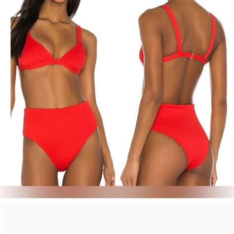 Vitamin A Swim Vitamin A Cheryl Bikini Topsierra High Waist