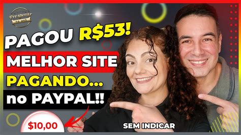 Swagbucks Pagou R Melhor Site Para Ganhar Dinheiro No Paypal