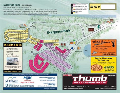 Evergreen Park Map