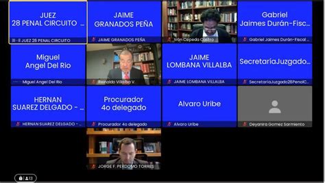 🔴 En Vivo Jueza Decide No Precluir Proceso Contra Uribe Por El Delito De Soborno A Testigos