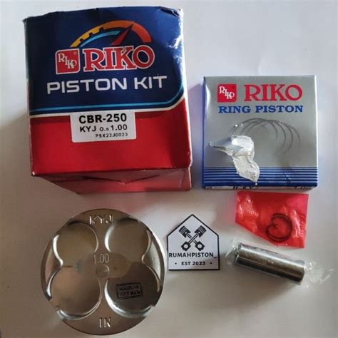 Jual PISTON KIT CBR 250 RIKO OVERSIZE STD 50 100 Shopee Indonesia