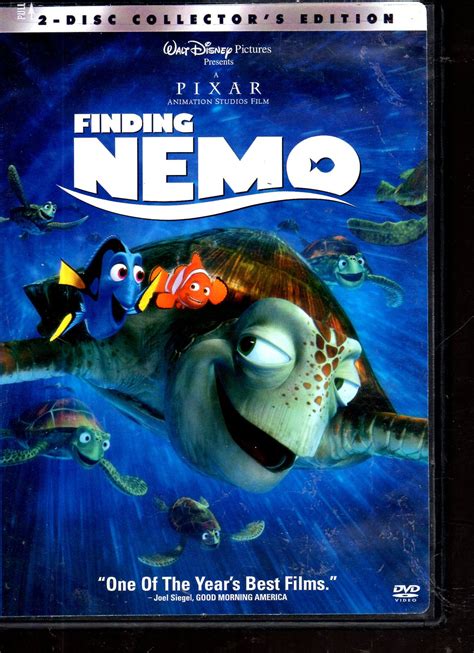 Finding Nemo DVD Label