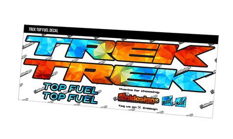 Trek Top Fuel Decal NLDesigns Eu