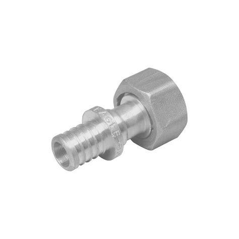 Пресс соединитель BYR PEX прямой, с накидной гайкой 1/2" х 20 (2.8 ...