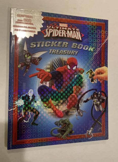 Marvel Ultimate Spider Man Sticker Book Treasury Ebay