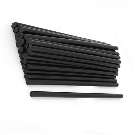 Affordable Pcs Mm Diameter Mm Length Plastic Black Hot Melt Glue