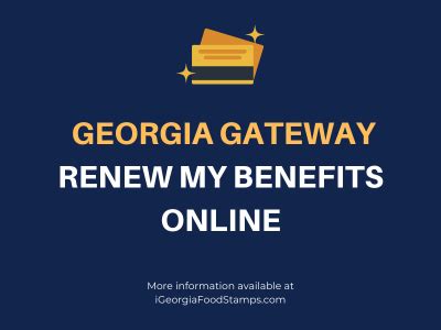 Gateway.ga.gov - Georgia Food Stamps Help