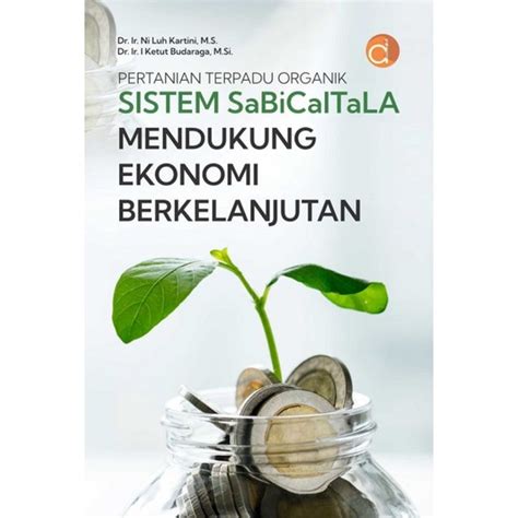 Jual Buku Pertanian Terpadu Organik Sistem Sabicaitala Mendukung