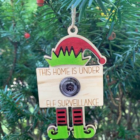 Elf Camera Ornament Etsy