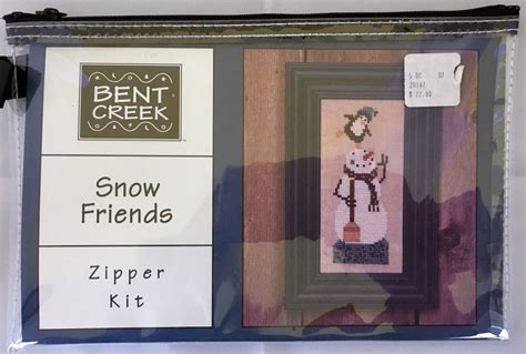 Bent Creek Snow Friends Zipper Kit