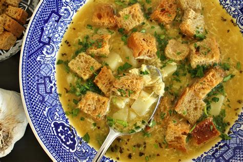 Esne Ka Czech Garlic Soup Aka Hangover Soup Mission Food Adventure