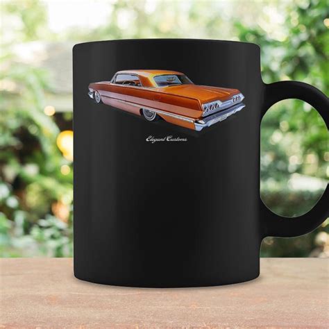 1963 Impala Motown Low Rider Kustom Lead Sled Hot Rod Muscle Tank Top Graphic Print Coffee Mug