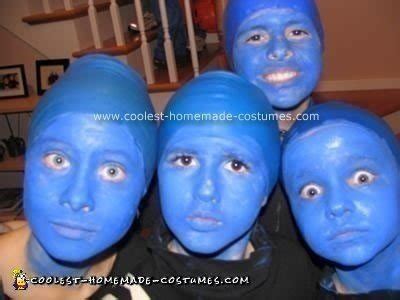 Coolest Homemade Blue Man Group Costume