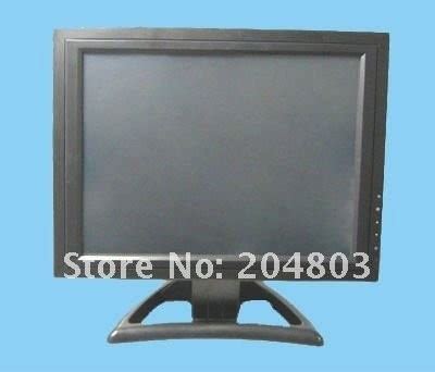 Купить 15-дюймовый стенд сенсорный экран ЖК-монитор ж / vga tft pos в ...