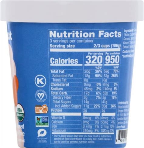 Luna Larry S Coconut Bliss Naked Coconut Frozen Dessert Pint Ralphs