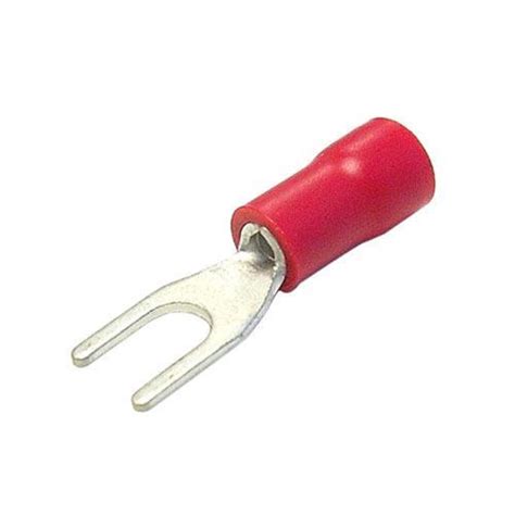 spade  type insulated terminal lugs sv   awg red lazada