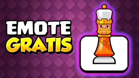 Como Ganar Un Emote Gratis Chess Royale Clash Royale Youtube