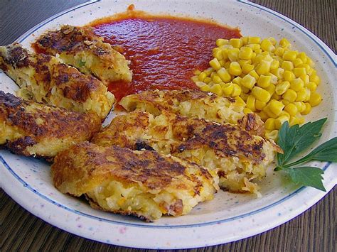 Kartoffelpuffer Reibekuchen Backling Mit K Se Von Hans Chefkoch