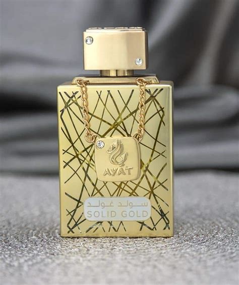 Eau De Parfum Solid Gold Ayat Perfumes Ml