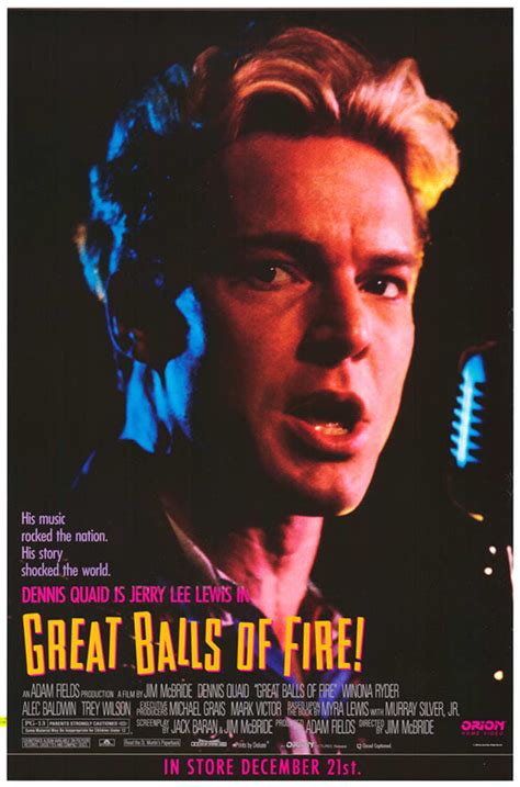 Great Balls of Fire! (1989) - Posters — The Movie Database (TMDB)