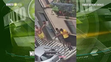 Revelan video de la pelea del papá de Lamine Yamal donde resultó