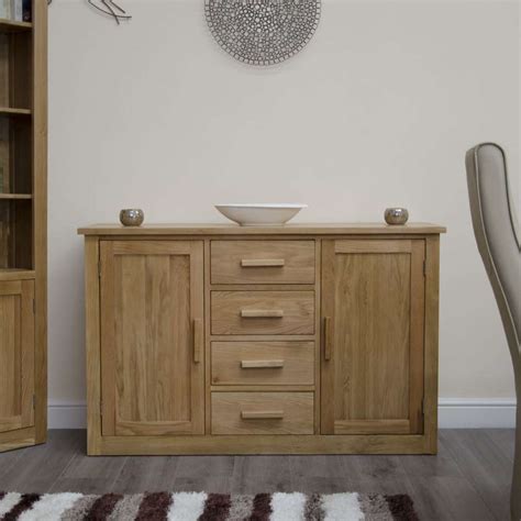 Arden Solid Oak Lockable Storage Filing Cabinet On Sale