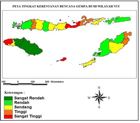 Gambar Peta Ntt