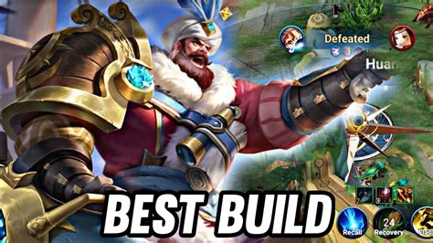 Honor Of Kings Huang Zhong Best Build Youtube