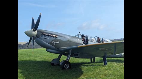 Spitfire At Compton Abbas Airfield With Aero Legends September Hd