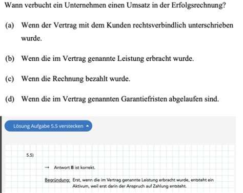 Bwl Erfolgsrechnung Karteikarten Quizlet